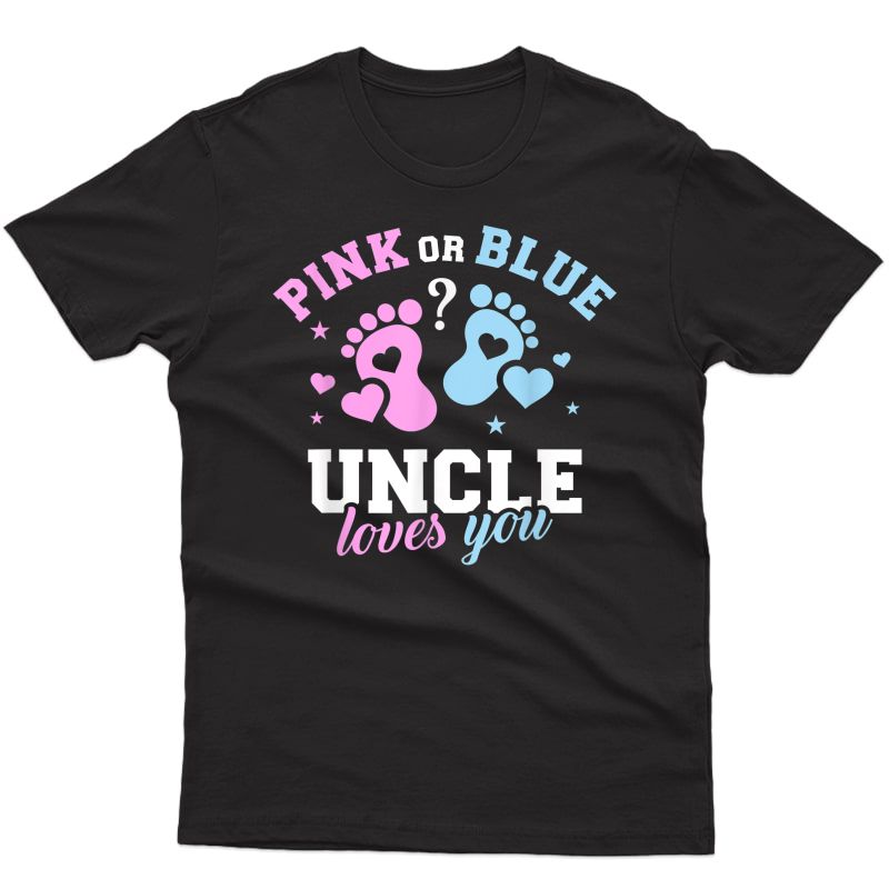 Gender Reveal Uncle T-shirt