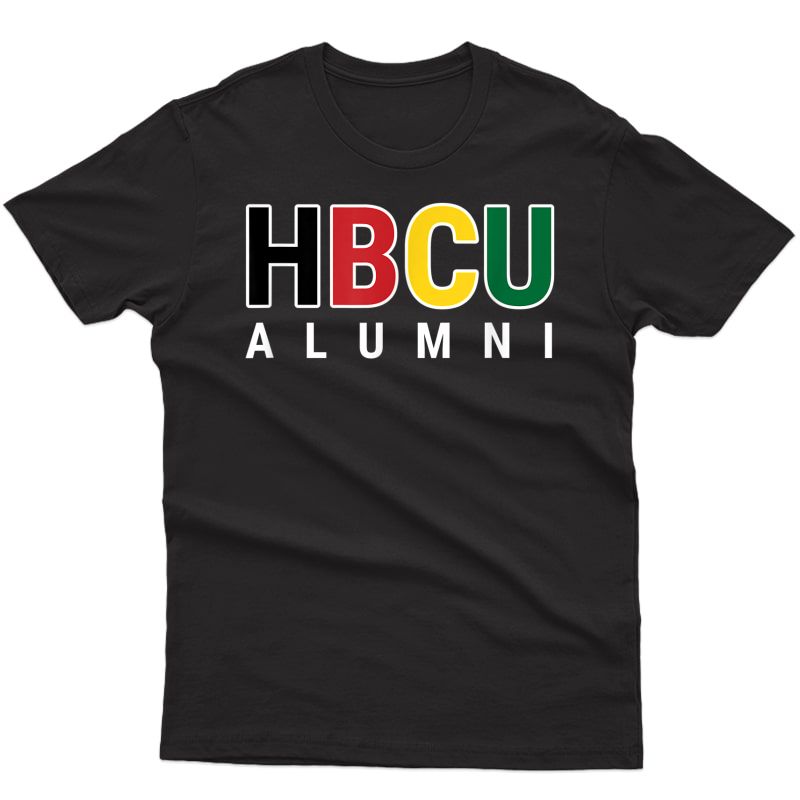 Hbcu Alumni Historically Black College Student Graduate T-shirt