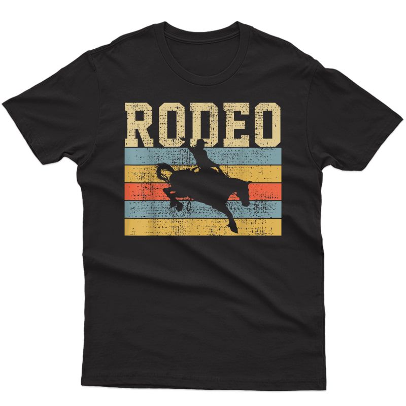 Horse Riding Retro Vintage Western Country Gift T-shirt