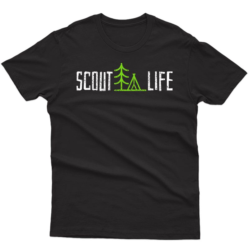 Scout Scouting Leader Camping Hiking Gift T-shirt