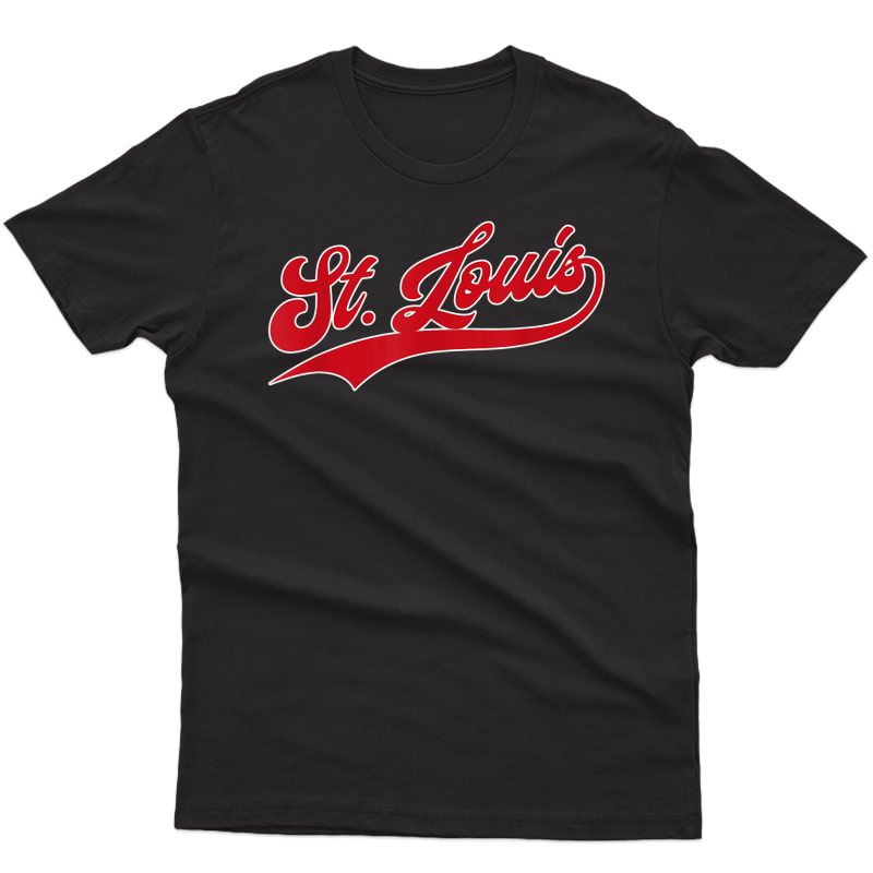 St. Louis Baseball | Missouri Pride Cardinal Vintage Gift T-shirt
